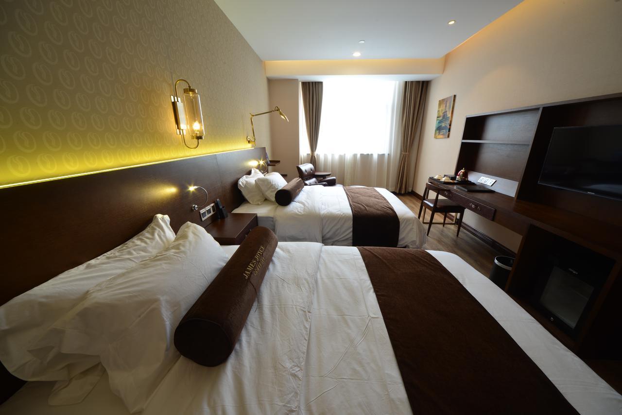 Manxin Hotel Shanghai Xujiahui Kültér fotó