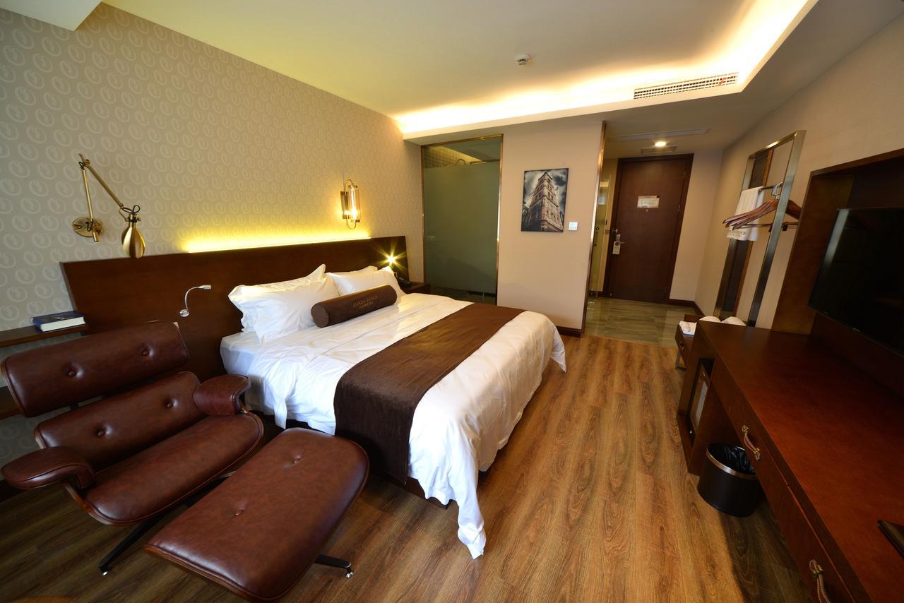 Manxin Hotel Shanghai Xujiahui Kültér fotó