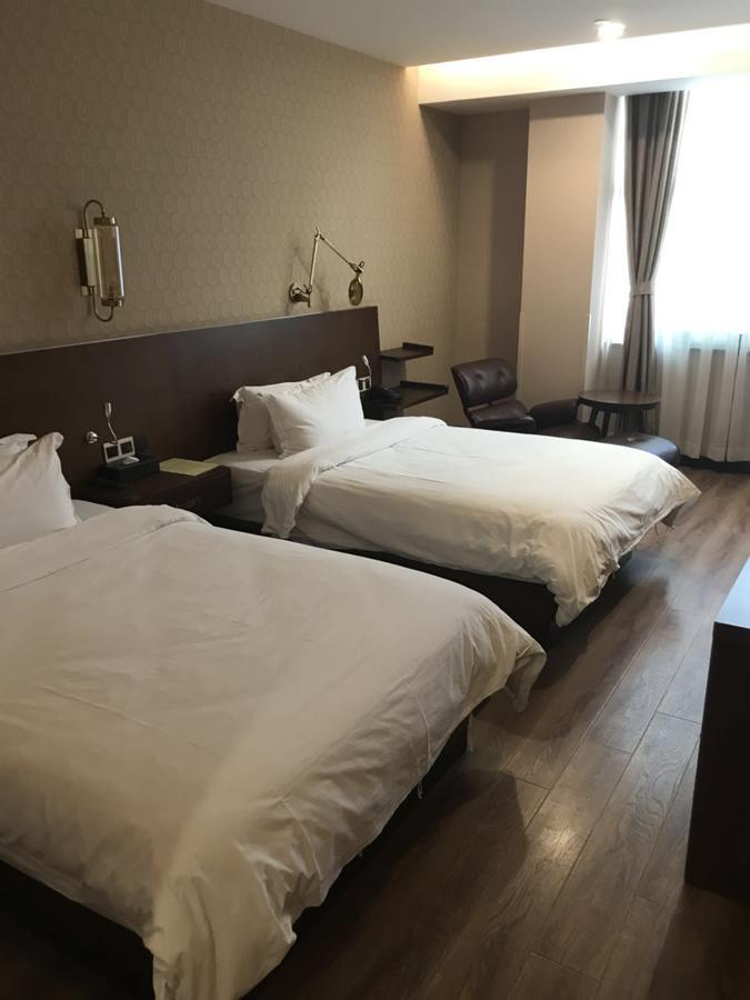 Manxin Hotel Shanghai Xujiahui Kültér fotó